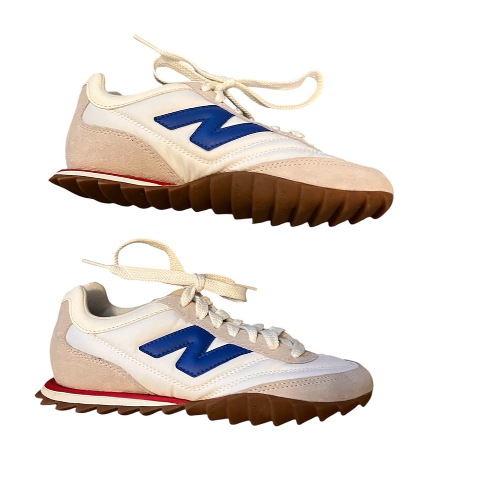 🆕 New Balance RC30 boys 5.5 5 1/2 Sea Salt Cobalt Gum